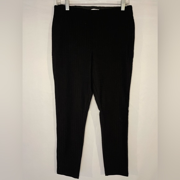 Calvin Klein Women’s Black Dress Pants, Elastic Waist Size 12 - Picture 1 of 4